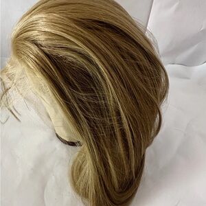 Brand New FUHSI Synthetic Lace Front Wigs - Blonde & Platinum Colors, 22 inch